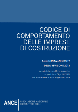 Codice comportamento Imprese di Costruzioni   ANCE 2019