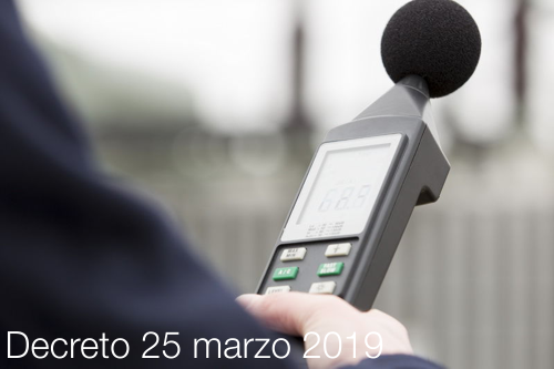 Decreto 25 marzo 2019