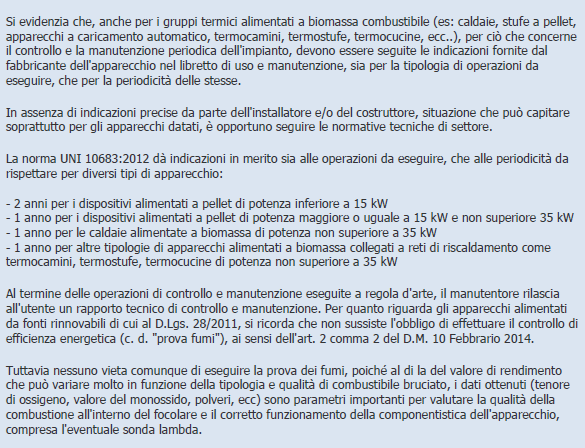 Modello Rapporto Controllo manutenzione Impianti riscaldamento UNI 10683 01