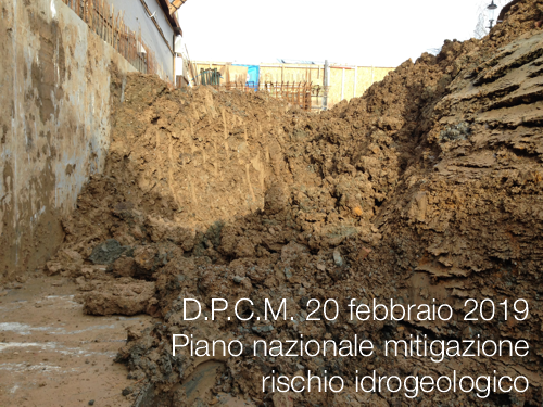 Piano rischio idrogeologico