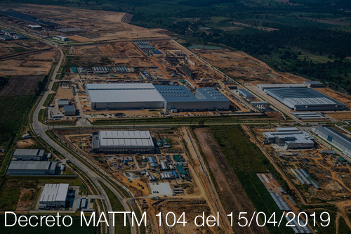 Decreto MATTM 104 del 15 04 2019