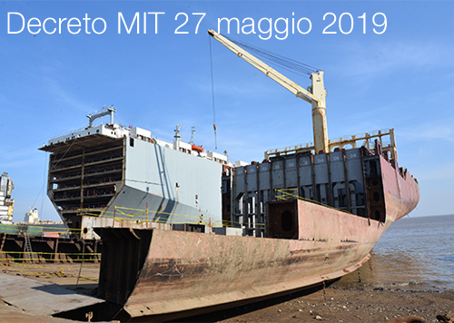 Decreto MIT 27 maggio 2019