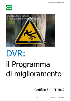 DVR Programma di miglioramento