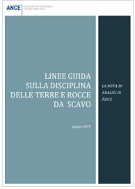 Linee guida terre rocce da scavo ANCE 2019