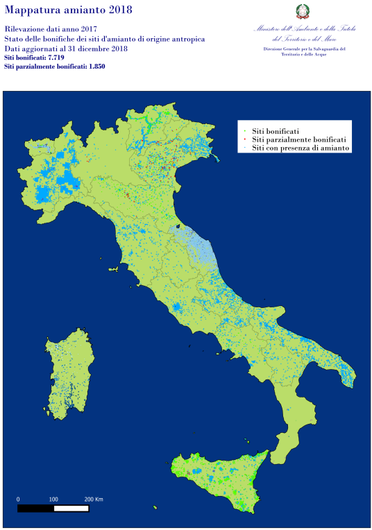 Mappatura amianto 2018