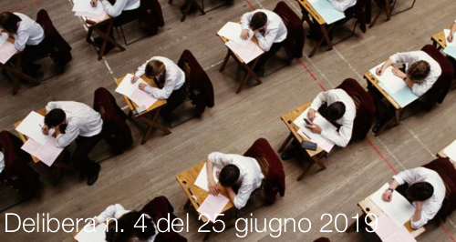 Delibera n  4 del 25 giugno 2019