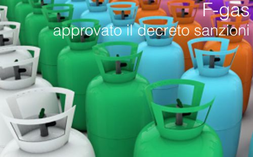 F gas   approvato decreto sanzioni