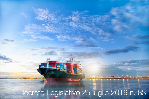 Decreto Legislativo 25 luglio 2019 n  83