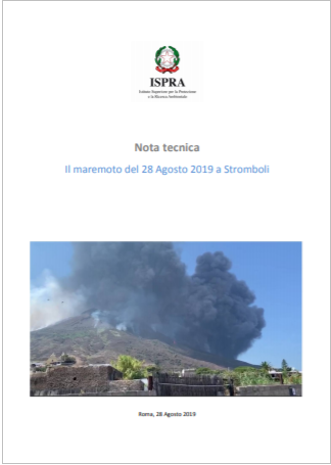 Report maremoto 28 agosto2019