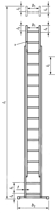 Scala telescopica dimensioni 1