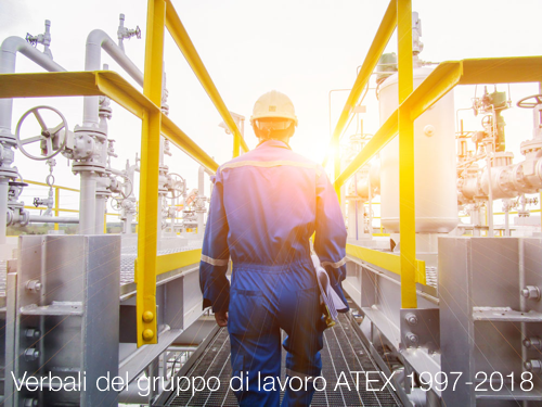 Verbali del gruppo di lavoro ATEX 1997 2018