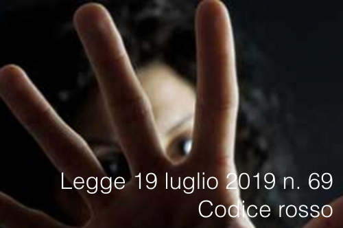 Legge 19 luglio 2019 n  69 Codice rosso