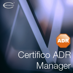 Certifico ADR Manager 2019: Disponibile!