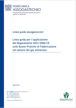 Linea guida per l applicazione GMP Gas alimentari