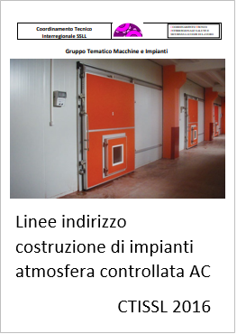 Linee indirizzo costruzione di impianti atmosfera controllata