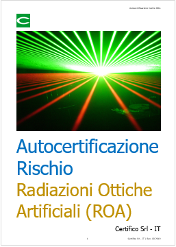 Autocertificazione Rischio ROA