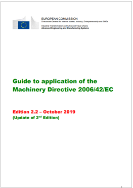 Guida Direttiva macchine Ed 2 2 2019