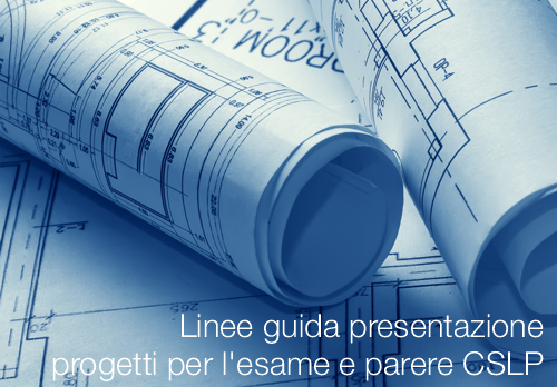 Linee guida presentazione progetti CSLP