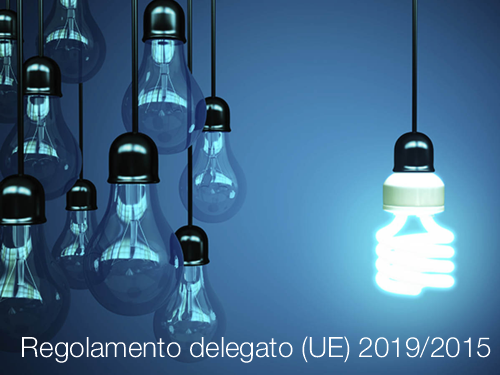 Regolamento delegato UE 2019 2015 