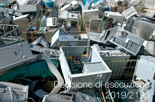 Decisione di esecuzione 2019 2193