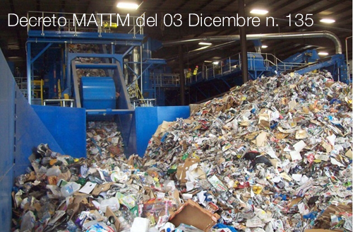 Decreto MATTM del 03 Dicembre n  135