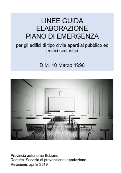 Linee guida piano emergenza 2019