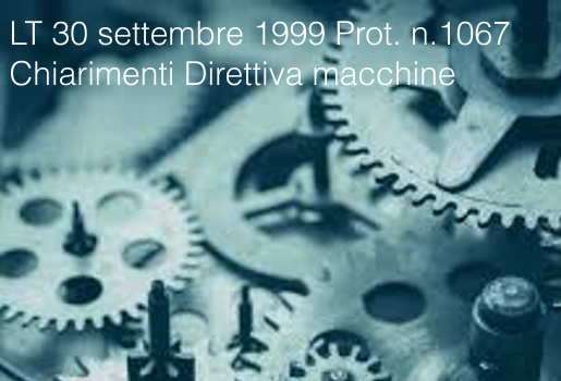 Circolare 30 settembre 1999 Prot  n 1067