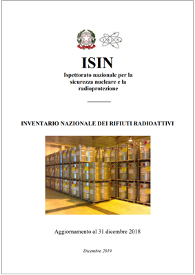 Inventario ISIN rifiuti radioattivi 2020