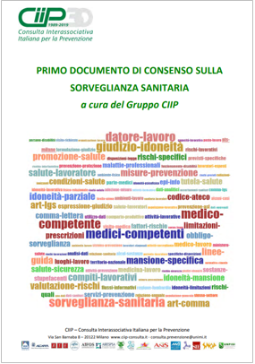 Primo documento di consenso slla soveglianza sanitaria