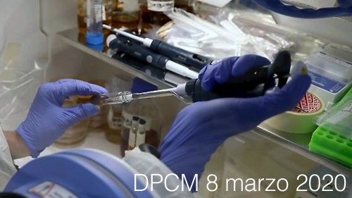 DPCM 8 Marzo 2020