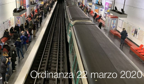 Odinanza 22 marzo 2020