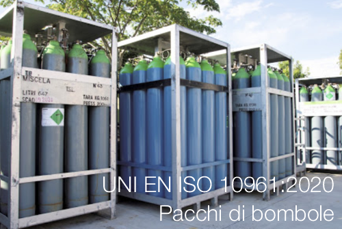 UNI EN ISO 10961 2020 Pacchi di bombole