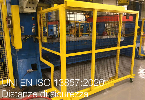 UNI EN ISO 13857 2020 Distanze di sicurezza