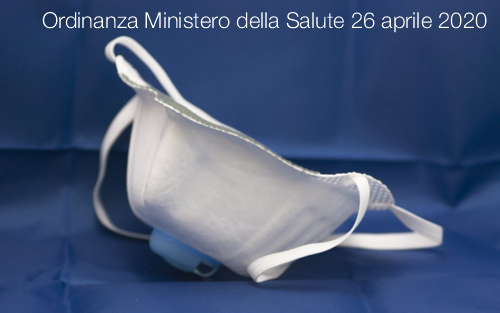 Ordinanza Ministero della Salute 26 aprile 2020