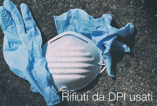 Rifiuti da DPI usati