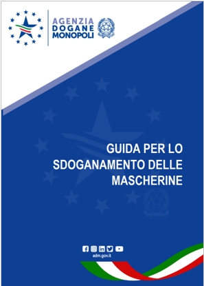 Guida per lo sdoganamento delle mascherine