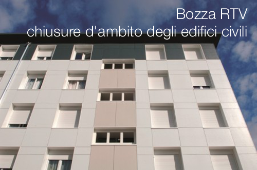 Bozza RTV sulle chiusure d ambito degli edifici civili