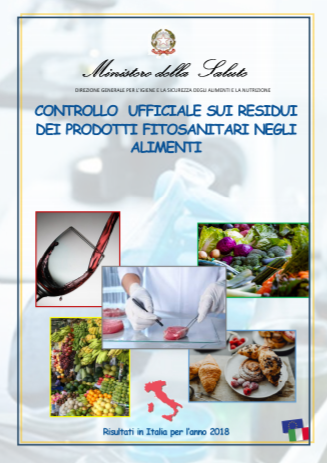 Controllo ufficiale residui di prodotti fitosanitari negli alimenti 2018