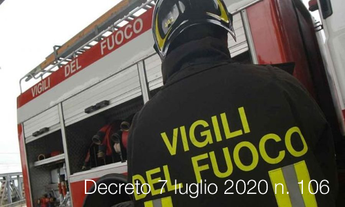 Decreto 7 luglio 2020 n  106