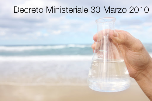 Decreto Ministeriale 30 Marzo 2010