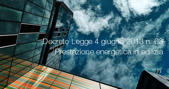 DL 4 giugno 2013 n  63