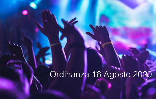 Ordinanza 16 Agosto 2020