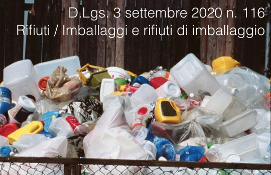 D Lgs  3 settembre 2020 n  116