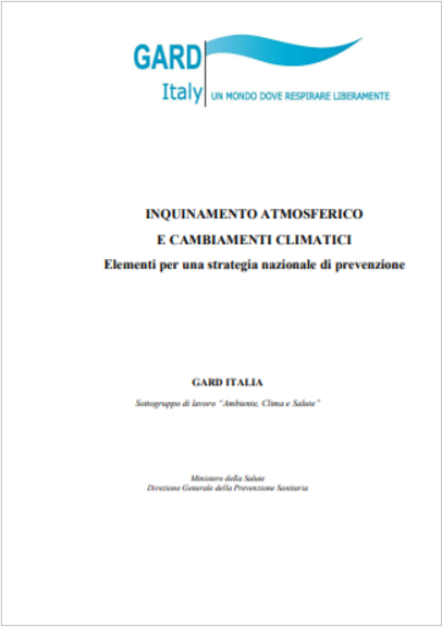 Inquinamento atmosferico e cambiamenti climatici