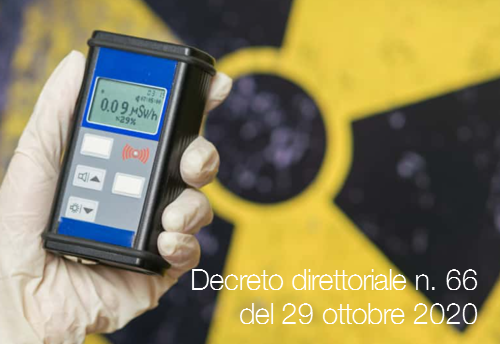 Decreto direttoriale n  66 del 29 ottobre 2020