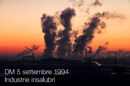 DECRETO MINISTERIALE 5 SETTEMBRE 1994