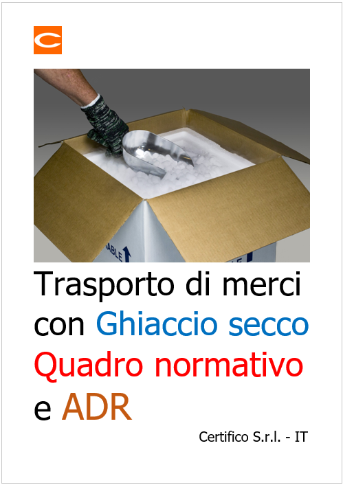 Trasporto con ghiaccio secco