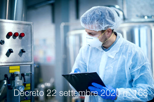 Decreto 22 settembre 2020 n  168