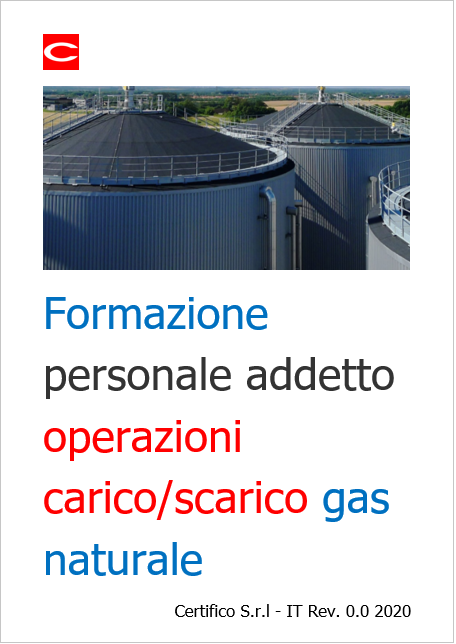 Formazione personale addetto operazioni carico scarico gas naturale