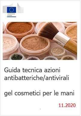 Guida tecnica azioni antibatteriche e antivirali gel cosmetici per le mani